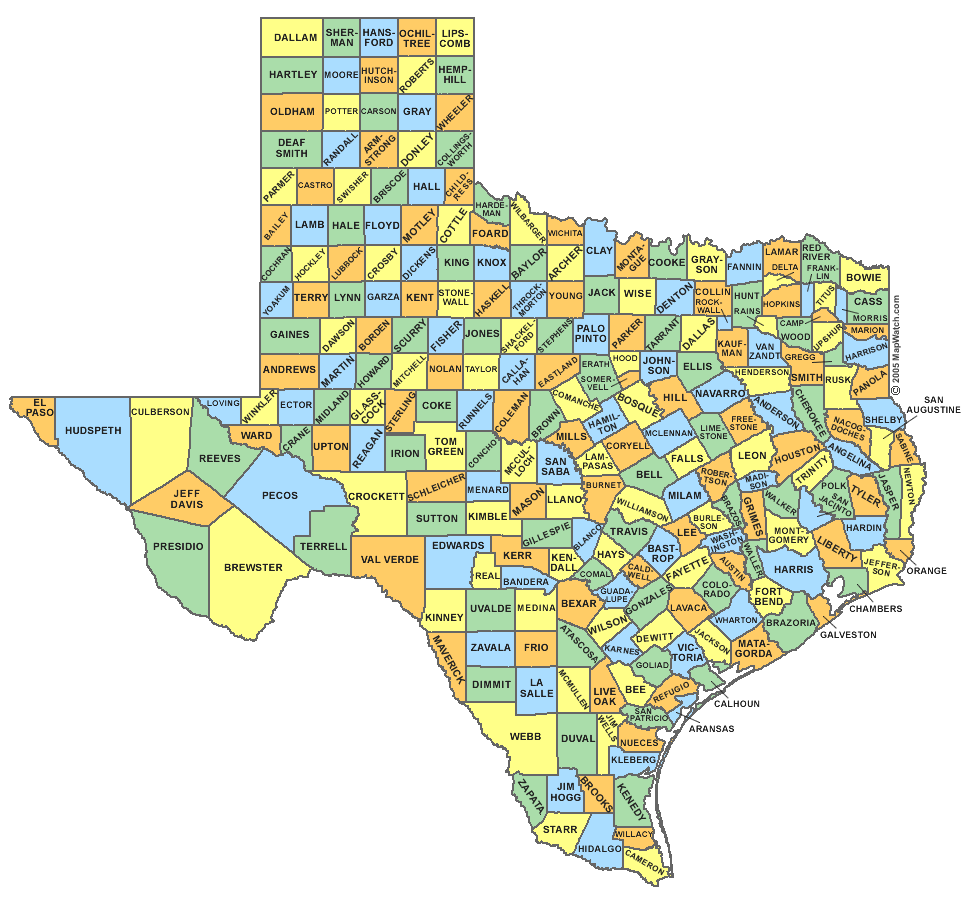 TX Counties