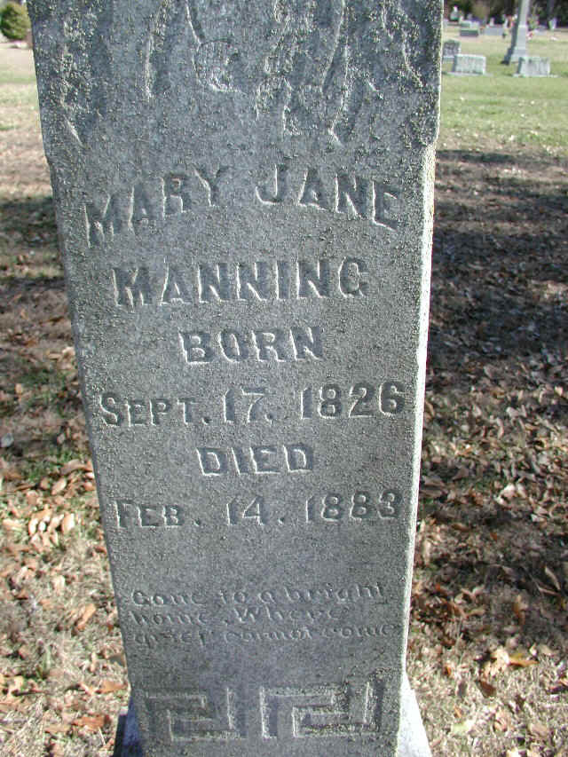 Mary Jane Manning