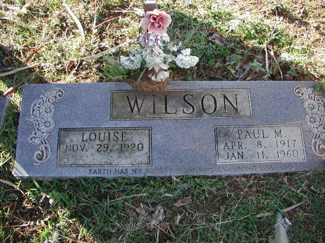 Louise and Paul Wilson
