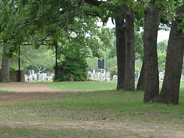 Dew Cemetery Entrance