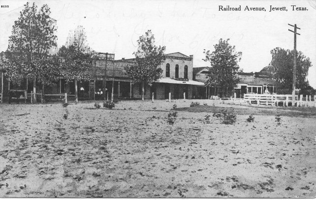 Postcard of Jewett, TX - 1910