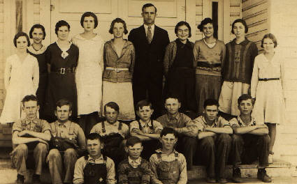 Brooks Class Picture, Panola County, Texas