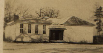 Brooks School about 1940, Panola County, Texas