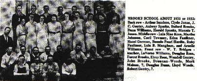 Brooks 1931 Class, Panola County, Texas