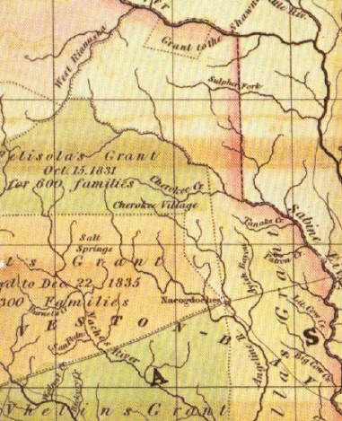 1833 Panola County, Texas