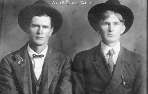 Alvin and Charles Camp of Panola County, Texas