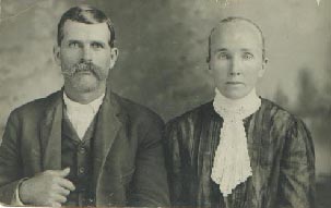 Thomas and Mollie Rayburn Malone, Panola County, Texas