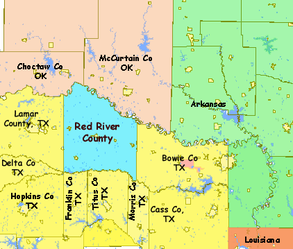 map of surrounding areas