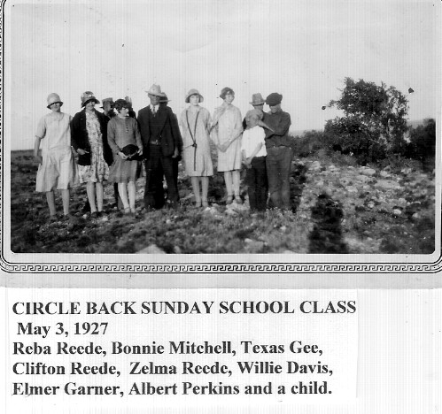 1927 Circle Back Sunday School Class