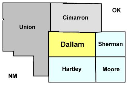 Location, Dallam County, TXGenWeb