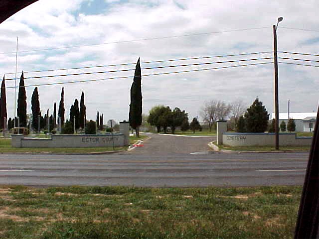 Ector County Cemetery, Ector County, TXGenWeb