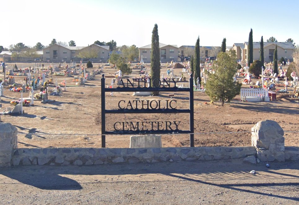 Anthony Catholic Cemetery, Dona Ana County, NM