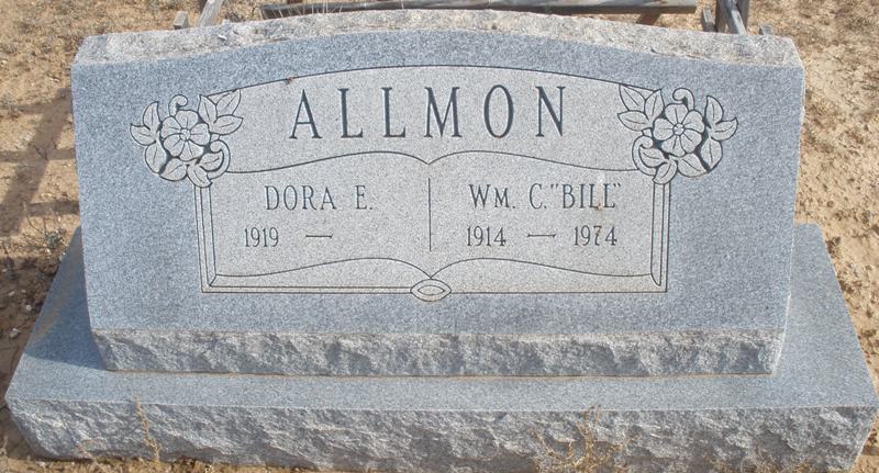 Dora E. Allmon, Floyd County, Texas