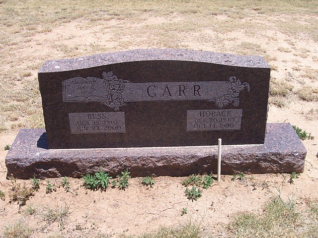 Mather Horace Carr, Floyd County, Texas