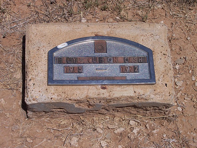 Floyd Clifton Cash, Floyd County, Texas