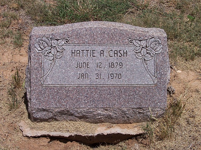 Hattie A. Cash, Floyd County, Texas