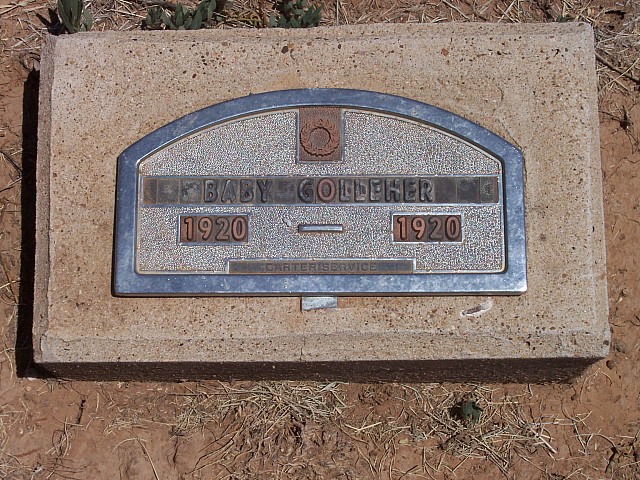 infant Golleher, Floyd County, Texas