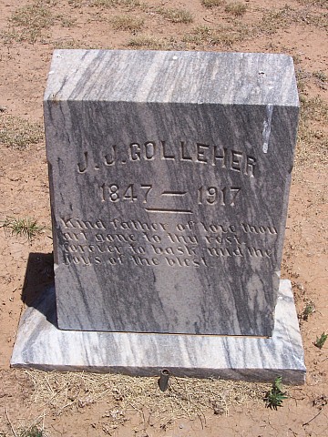 J. J. Golleher, Floyd County, Texas