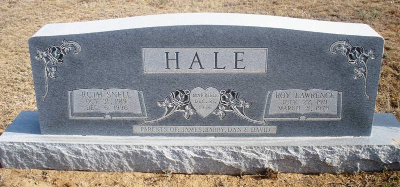 Roy Lawrence Hale, Floyd County, Texas