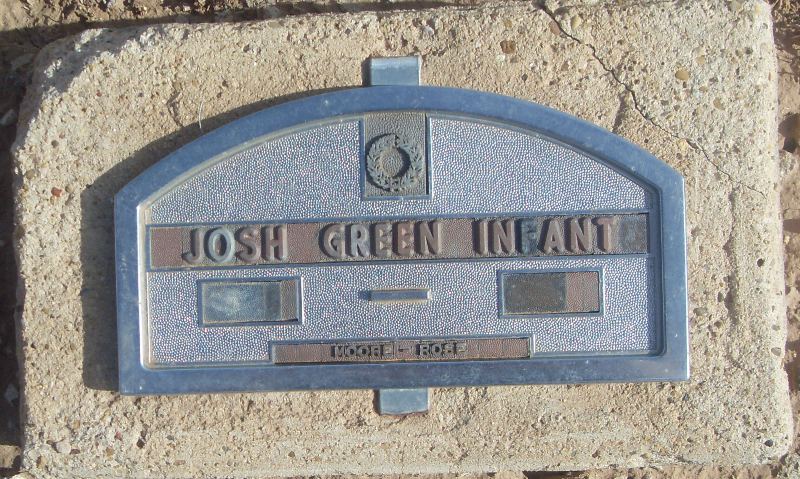 infant Green, Floyd County, Texas