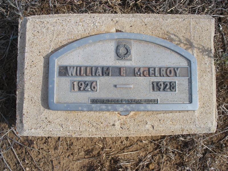 William E. McElroy, Floyd County, Texas