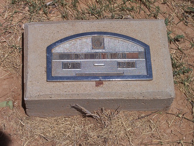 Edna Pittman, Floyd County, Texas