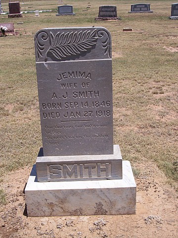 Jemima Smith, Floyd County, Texas