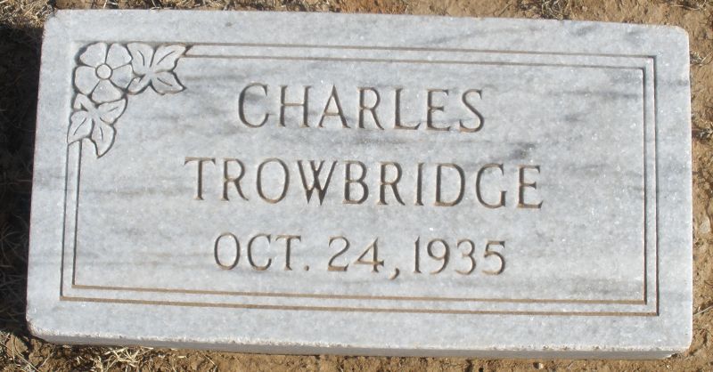 Charles Trowbridge, Floyd County, Texas